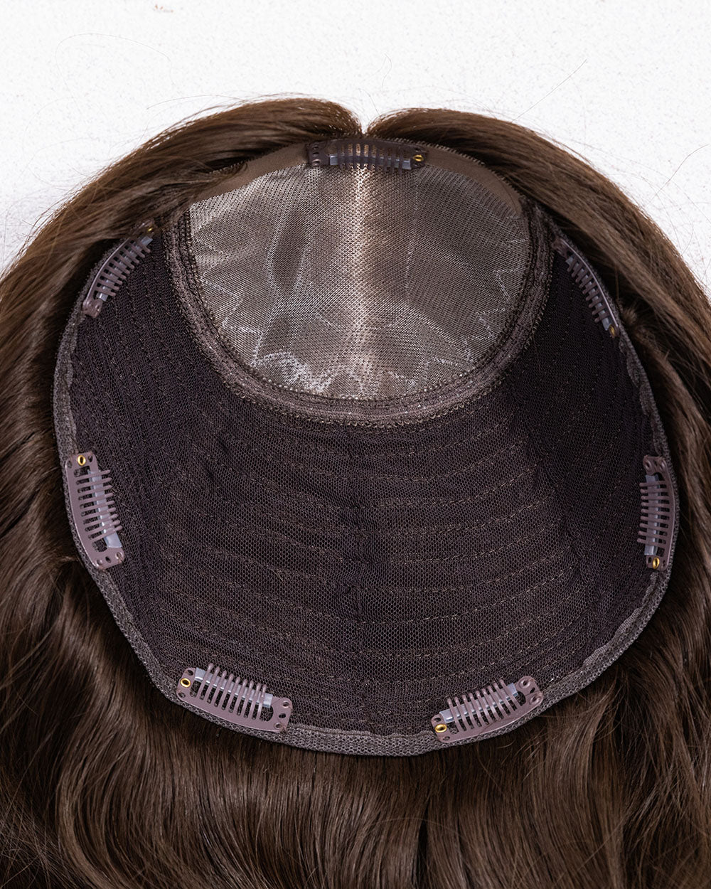 Chloe | 20" Brown 9x9 Mono Topper - TLW001