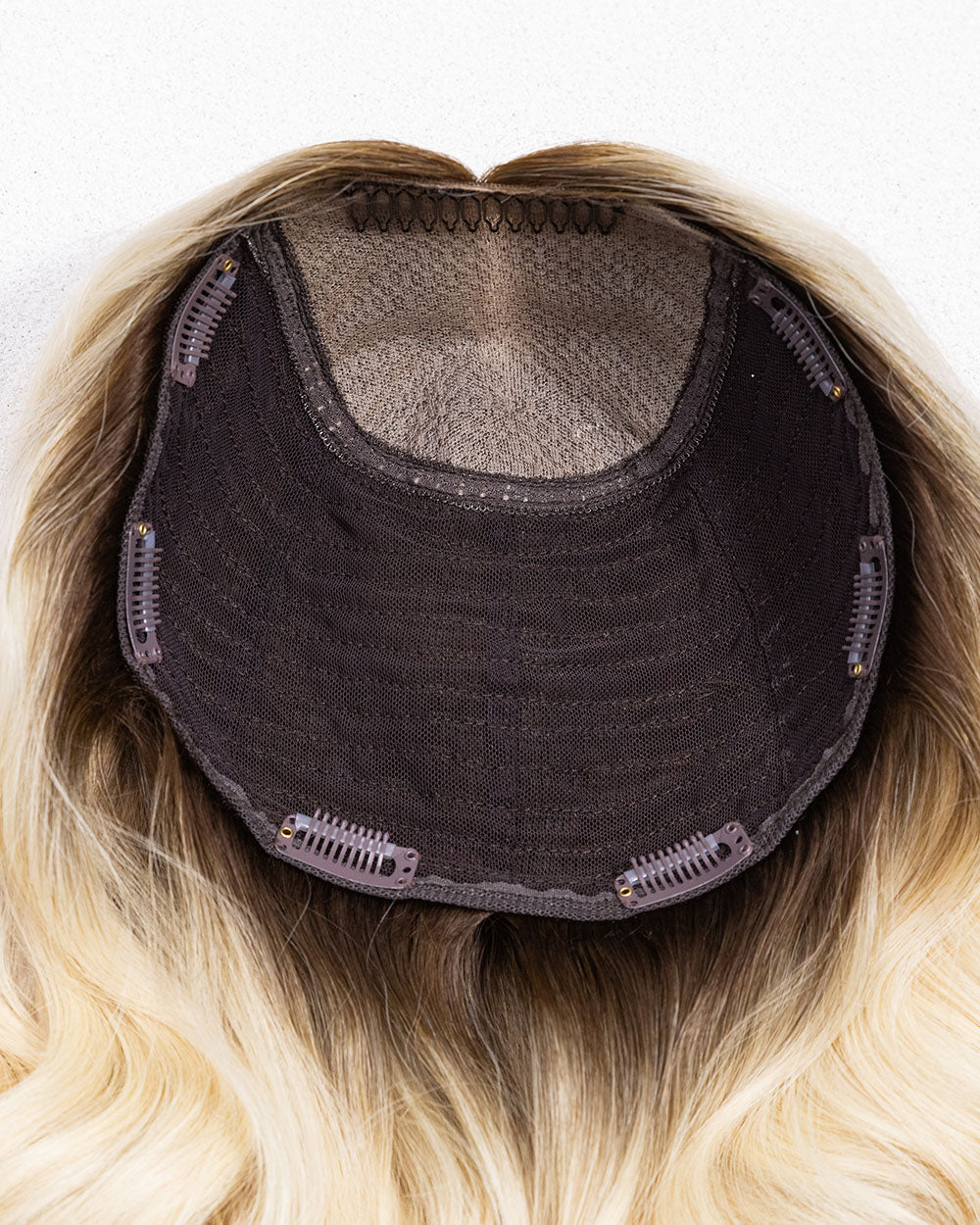 Isabella | 20" Blonde 9x9 Silk Top Topper - TLW002