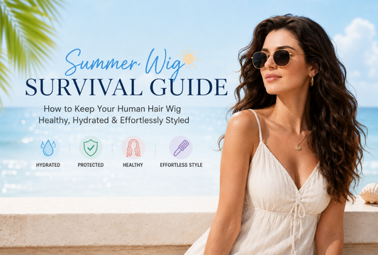 Summer Hair Survival Guide for Your Human Hair Wigs: Keep Them Healthy, Hydrated, and Stylish