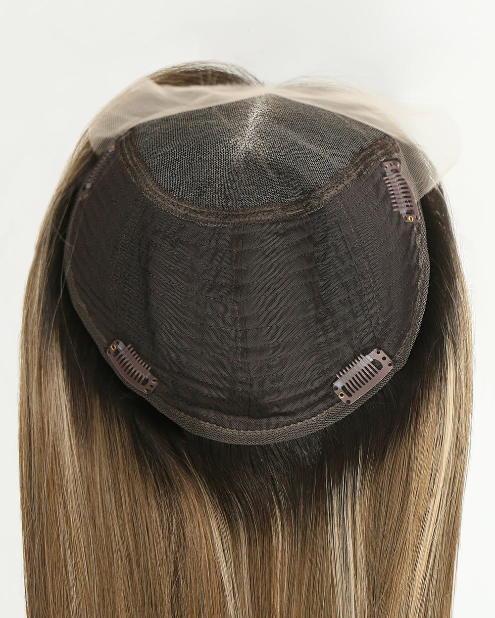Isabella | 20" Blonder 9x9 Silk Top Topper - TLW002
