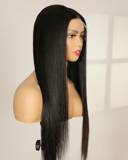 Clearance | 20 Inches Natural Part Line Swiss Lace Fully Hand-tied Wig - RT-1864