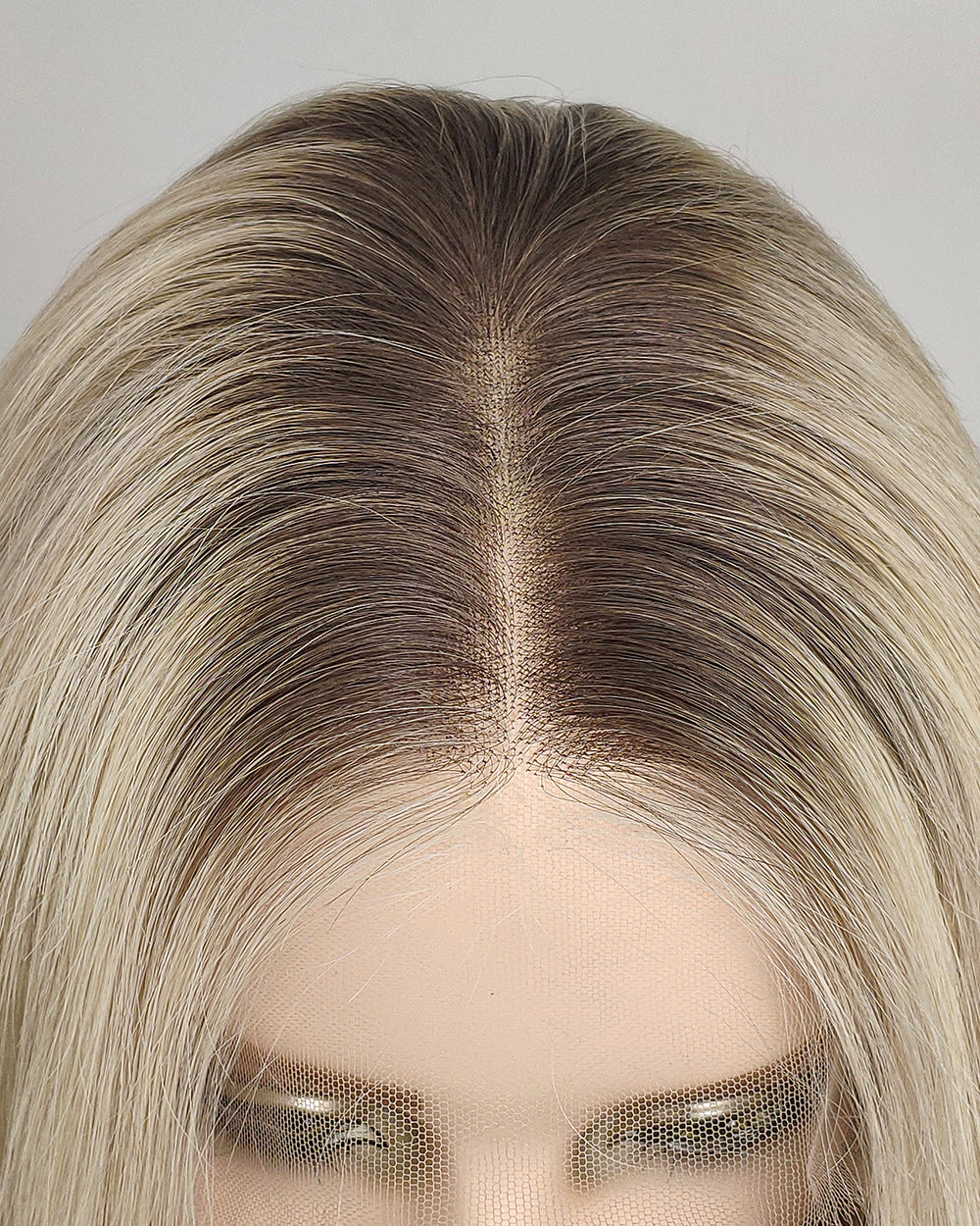 Nerina | Perruque Lace Closure Suisse Sans Colle Ondulée Lâche avec Raie Latérale de 20" - WW069