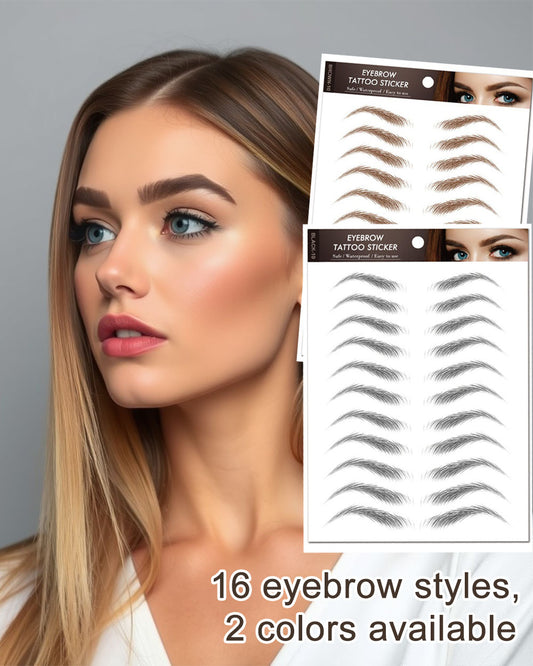 Eyebrow Tattoo Sticker
